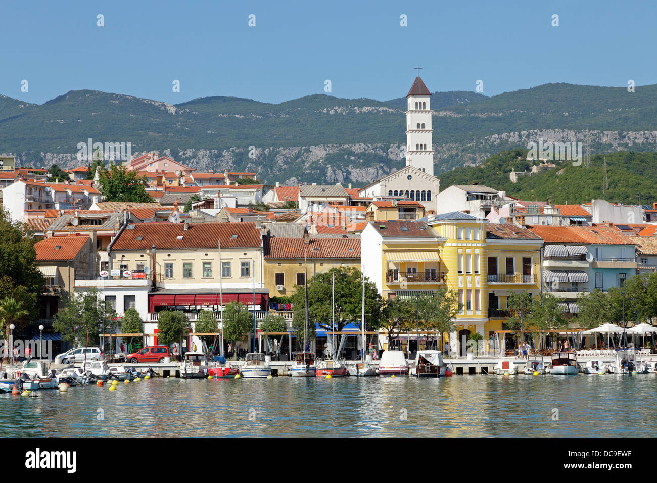 harbour of Crikvenica, Kvarner Gulf, Croatia Stock Photo - Alamy