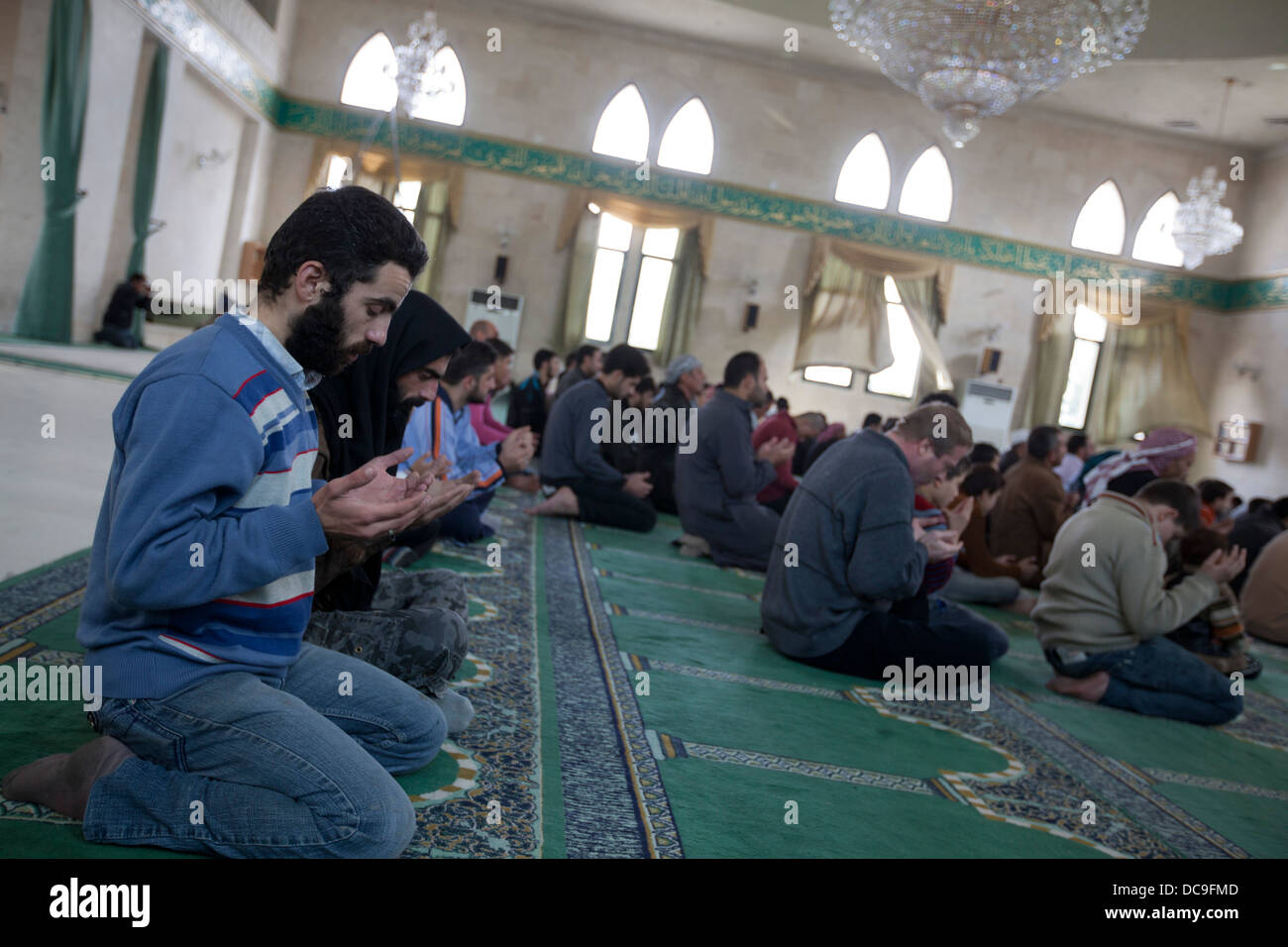 Muslim Father And Son Prayer Stock Photos & Muslim Father 