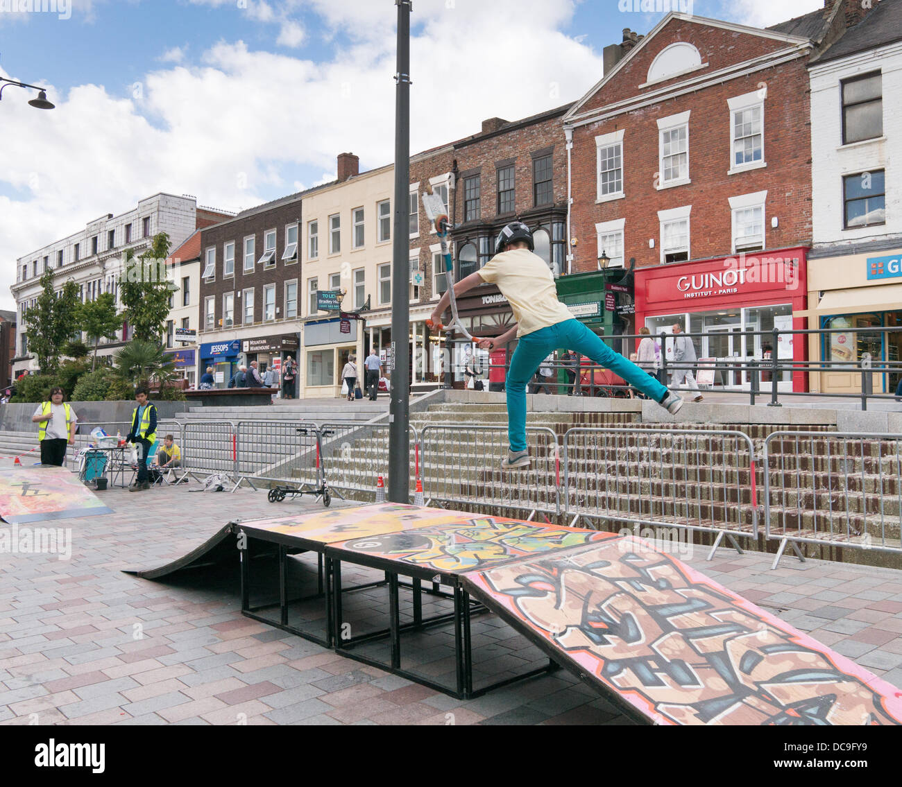 Darlington, Durham, UK. 13th Aug, 2013. Local Motion Sustainable ...