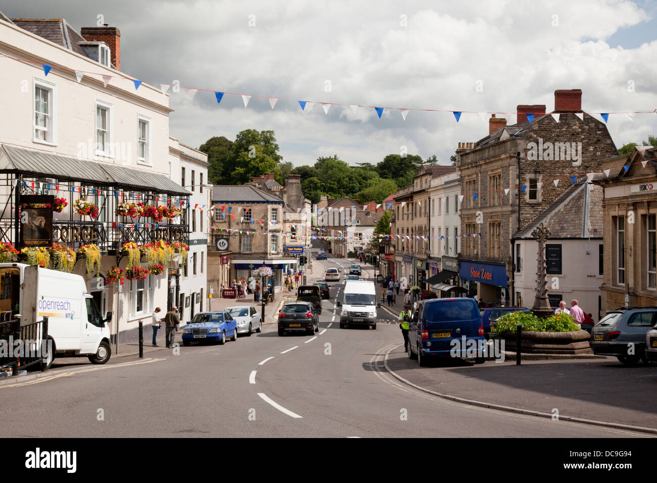 Frome Market Place Somerset England Stock Photo 59217344 Alamy