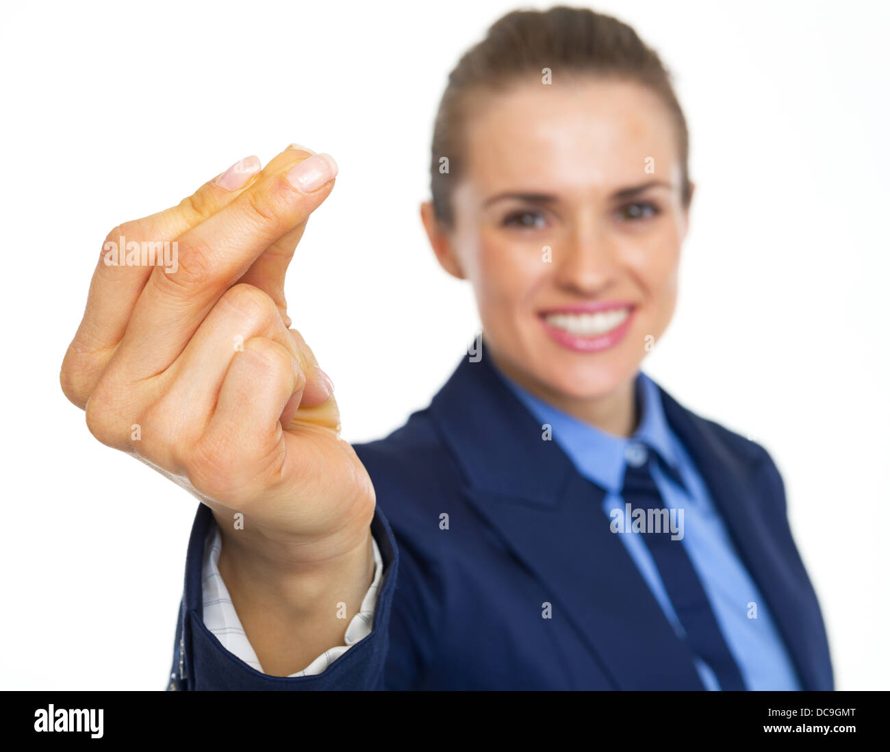 woman snapping fingers