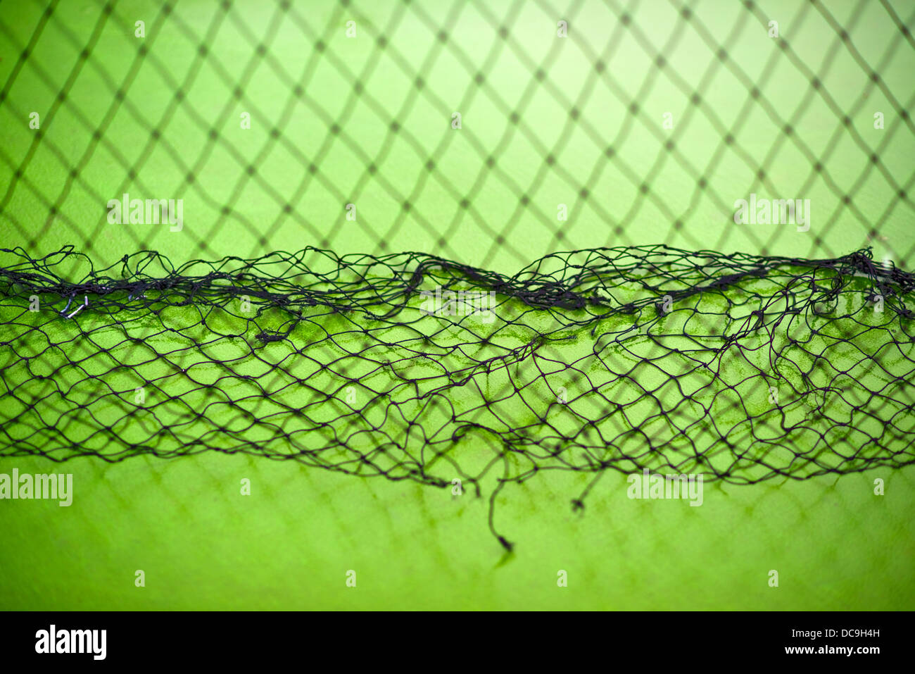 Net. Close up of netting as background. Stock Photo
