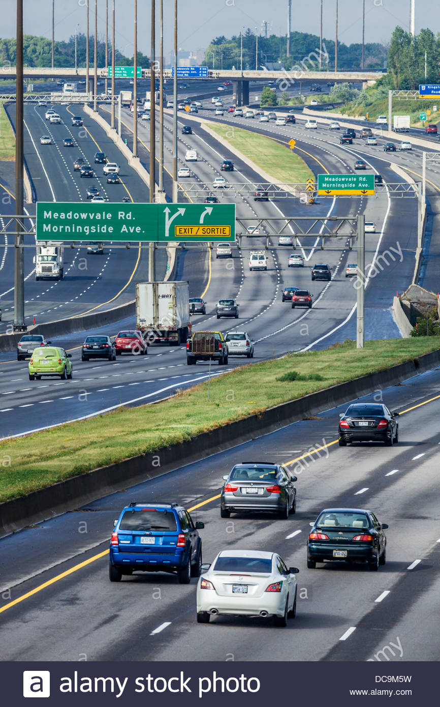 Macdonald Cartier Freeway High Resolution Stock Photography and Images ...