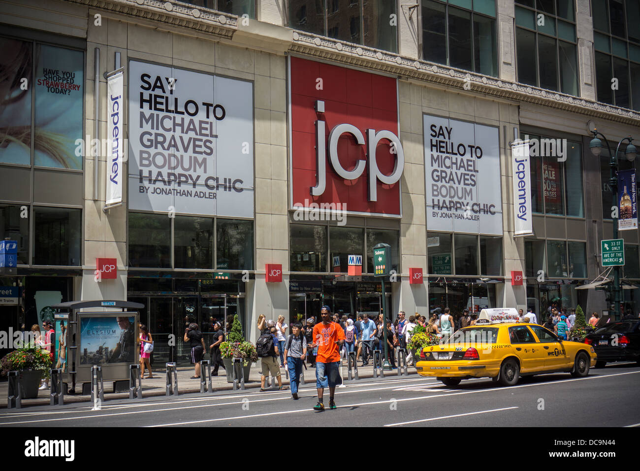 The Midtown Manhattan JCPenney department store in New York is seen on