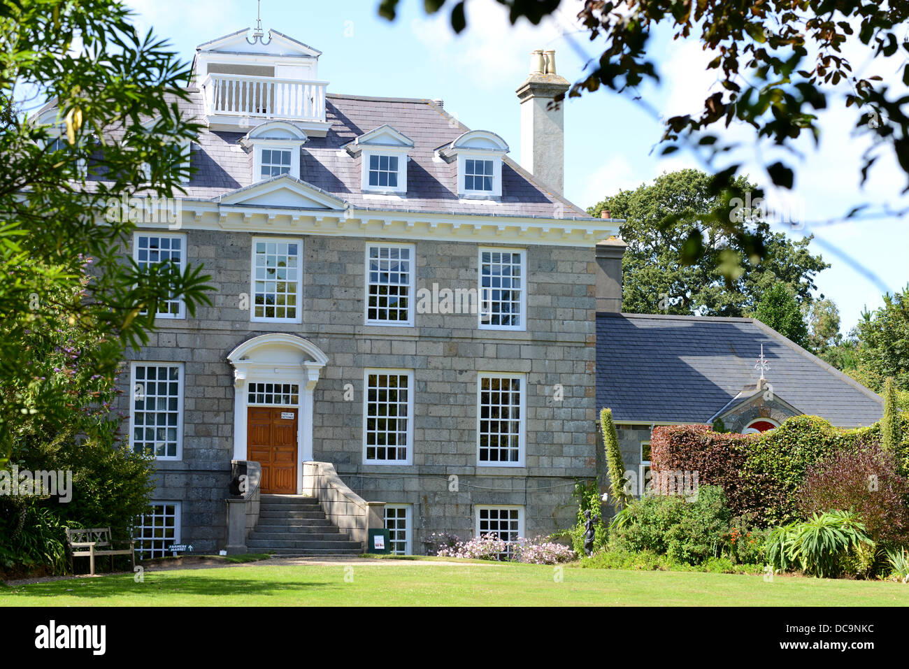 Sausmarez Manor, Guernsey, Channel Islands Stock Photo Alamy