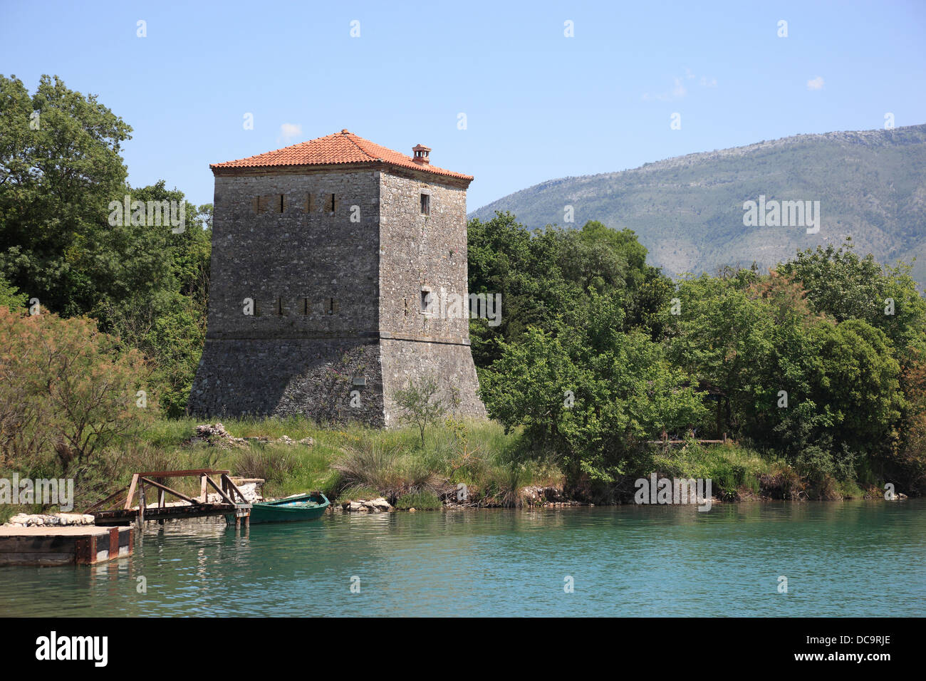 Buthrotum, Butrint, Butrinti, ancient greek and roman city in the south ...