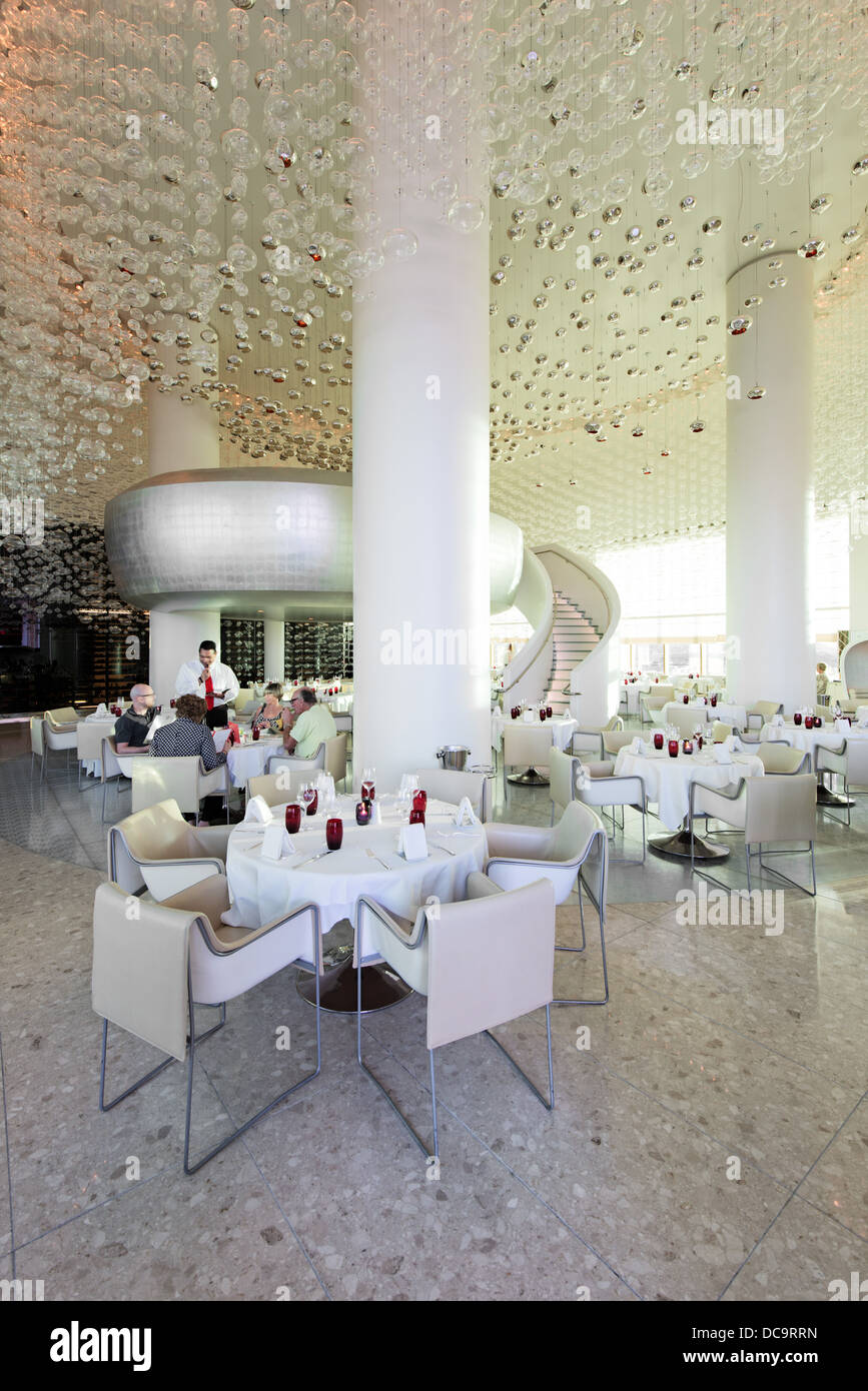 Alain Ducasse MIX Restaurant, THEHotel, Las Vegas, Nevada Stock Photo