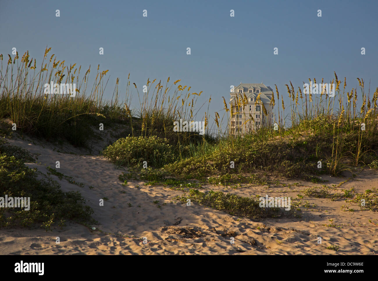 South Padre Island, Texas New condominiums on the beach, where they