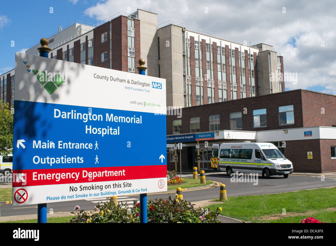 Darlington Memorial Hospital, Co. Durham, England, UK Stock Photo Alamy