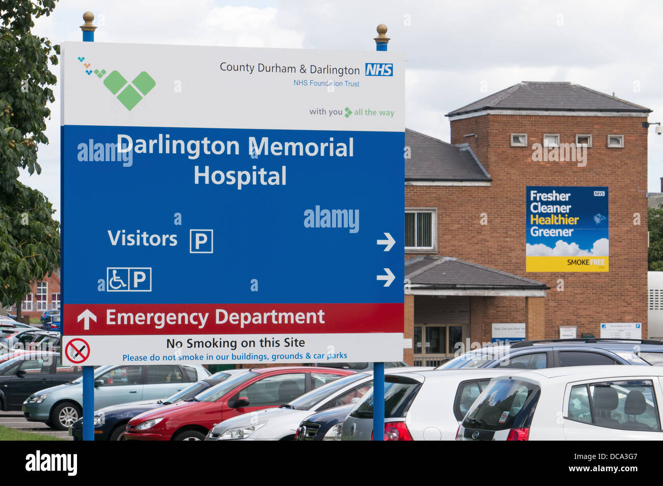Darlington Memorial Hospital, Co. Durham, England, UK Stock Photo Alamy