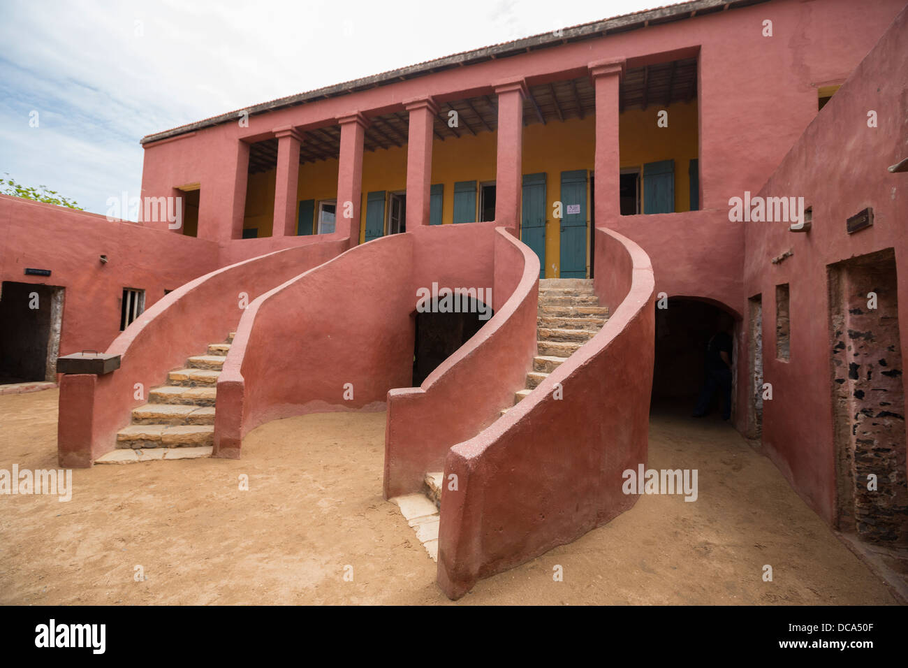 Maisons des Esclaves, House of Slaves, with its "Gate of No Return