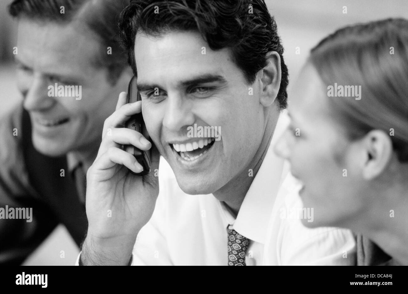 Happy business generation Black and White Stock Photos & Images - Alamy