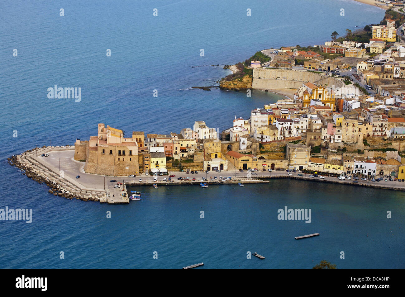 Castellammare Del Golfo, Sicily, Italy Stock Photo - Alamy