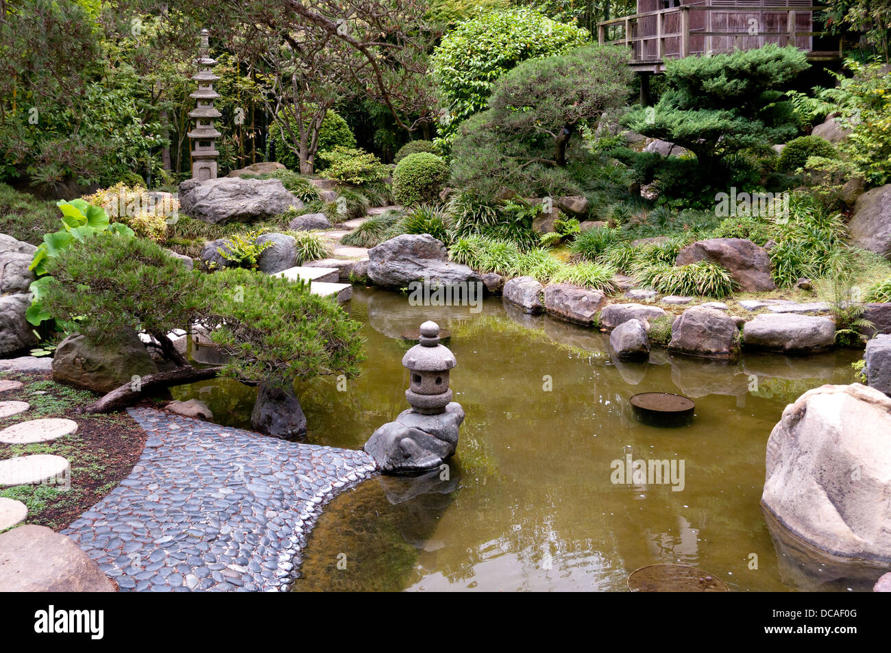 Hannah Carter Japanese Garden Stock Photo 59238272 Alamy