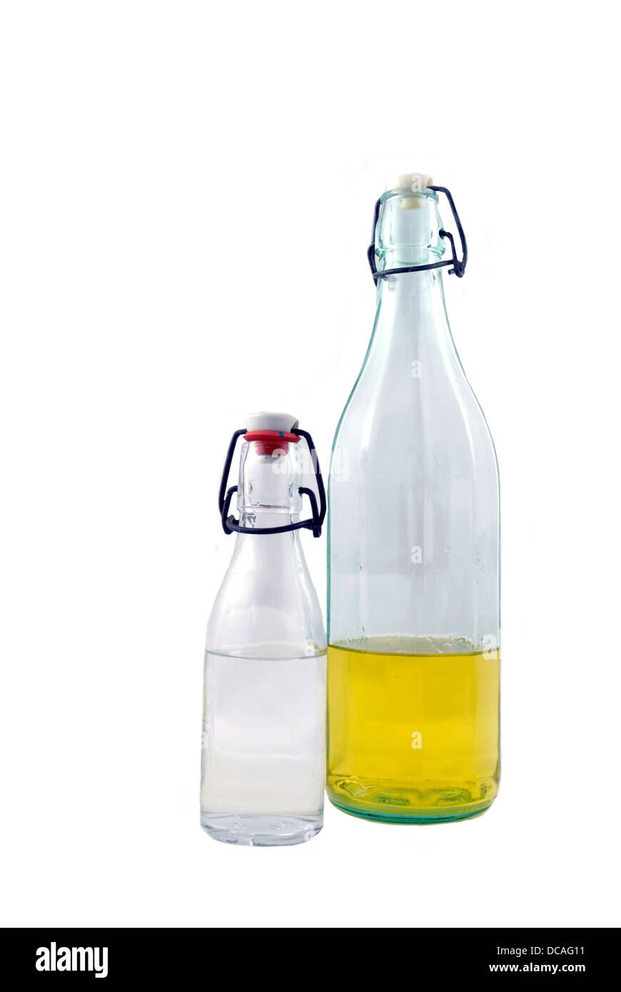 Oil and vinegar Stock Photo Alamy