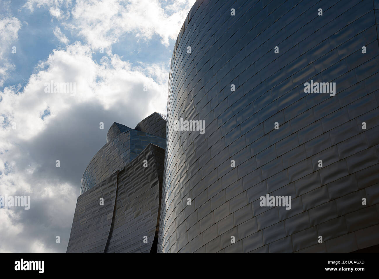 Guggenheim Bilbao in Spain Stock Photo
