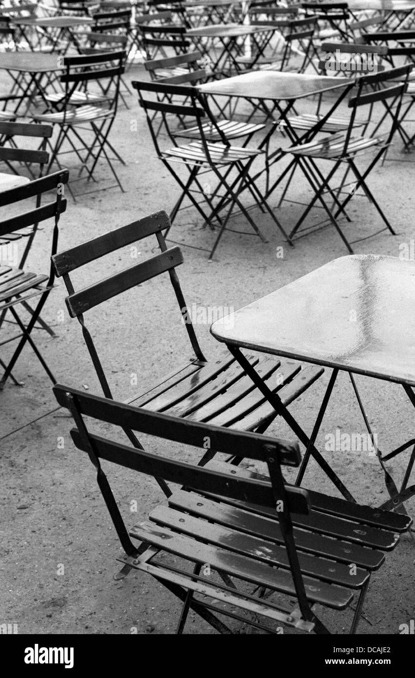 Chairs. Jardins du Luxembourg. Paris. France Stock Photo Alamy