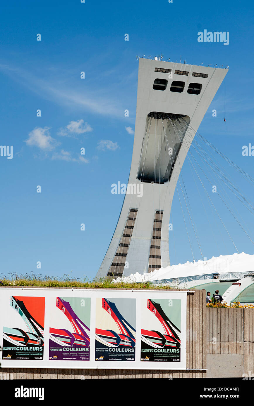 Montreal olympic stadium structure hi-res stock photography and images -  Alamy