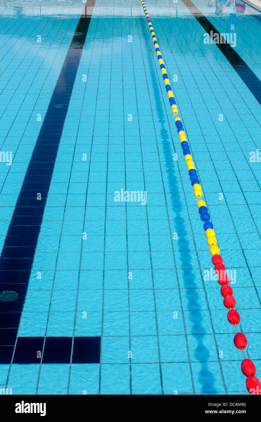 lane Olympicsize pool Stock Photo Alamy