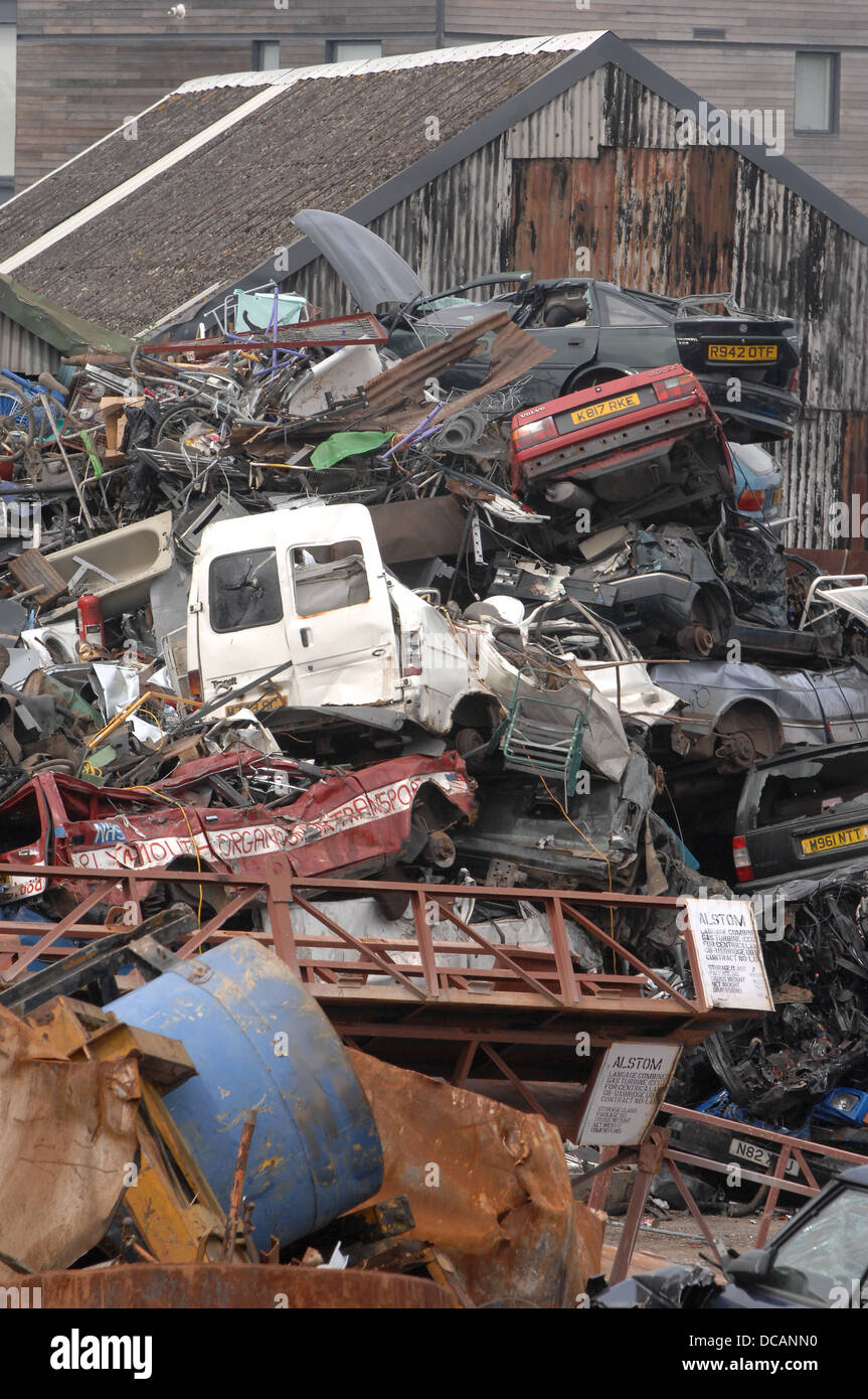 Breakers yard hires stock photography and images Alamy