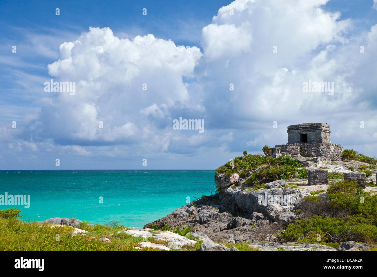 Mayan ruins of Tulum, Quintana Roo, Yucatan Peninsula, Mexico Stock Photo Alamy