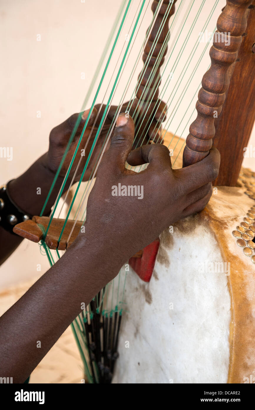 West african stringed instrument hires stock photography and images