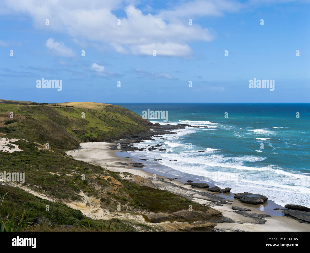 dh  HOKIANGA HARBOUR NEW ZEALAND Northwest Tasman Sea coast Stock Photo