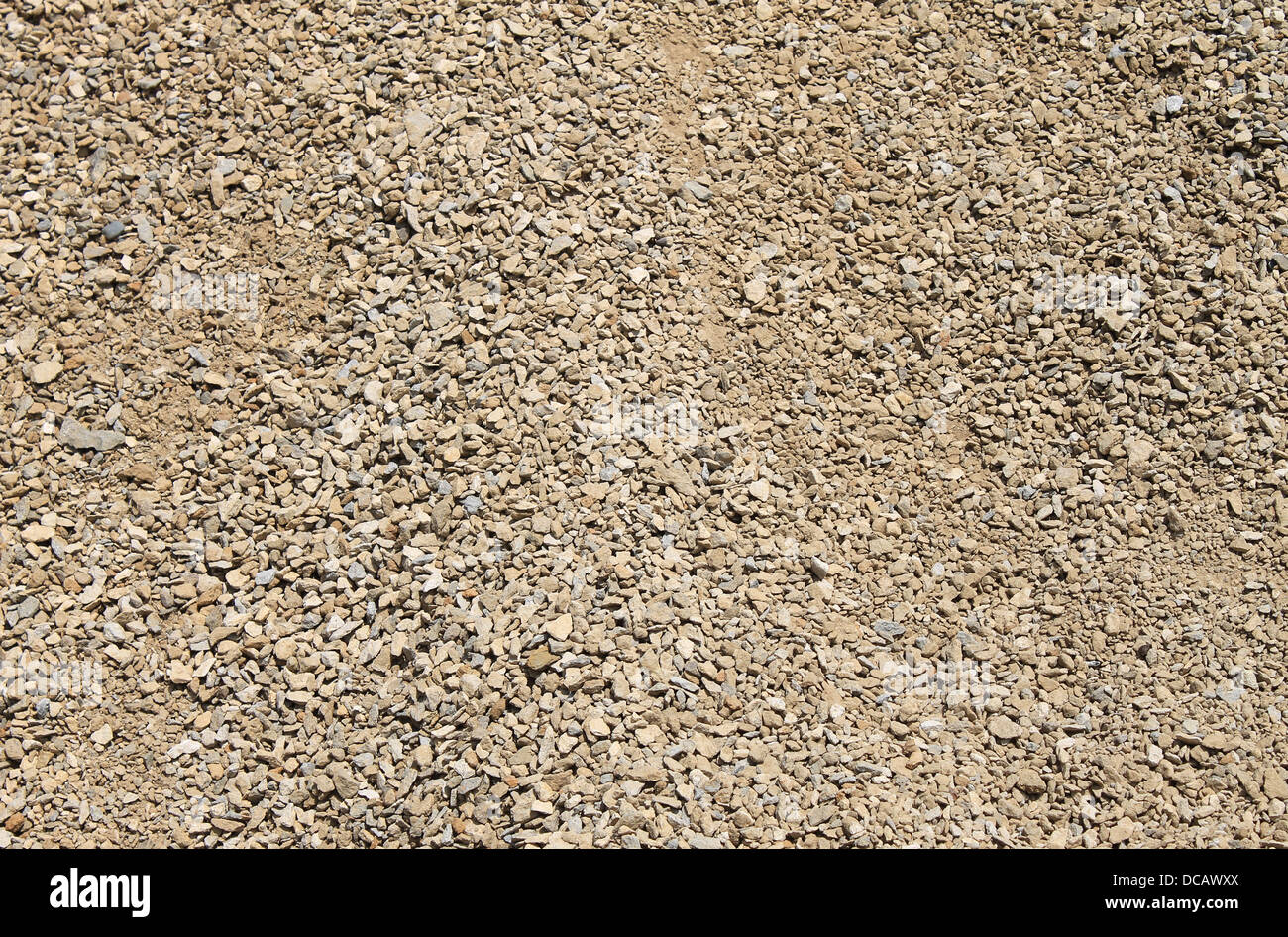 Abstract background of small stones and gravel. Stock Photo