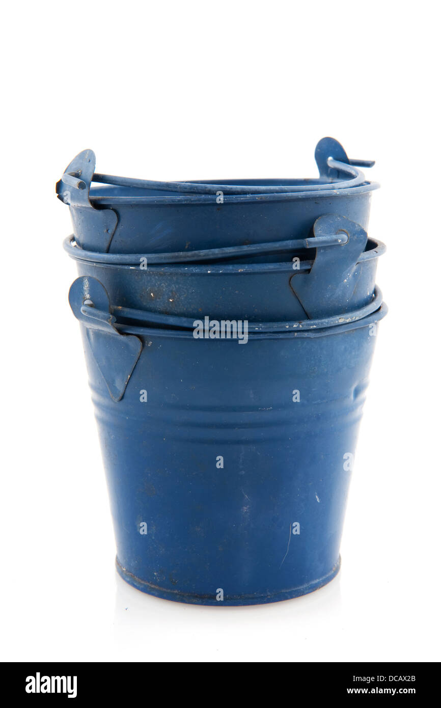 Blue paint bucket hi-res stock photography and images - Alamy