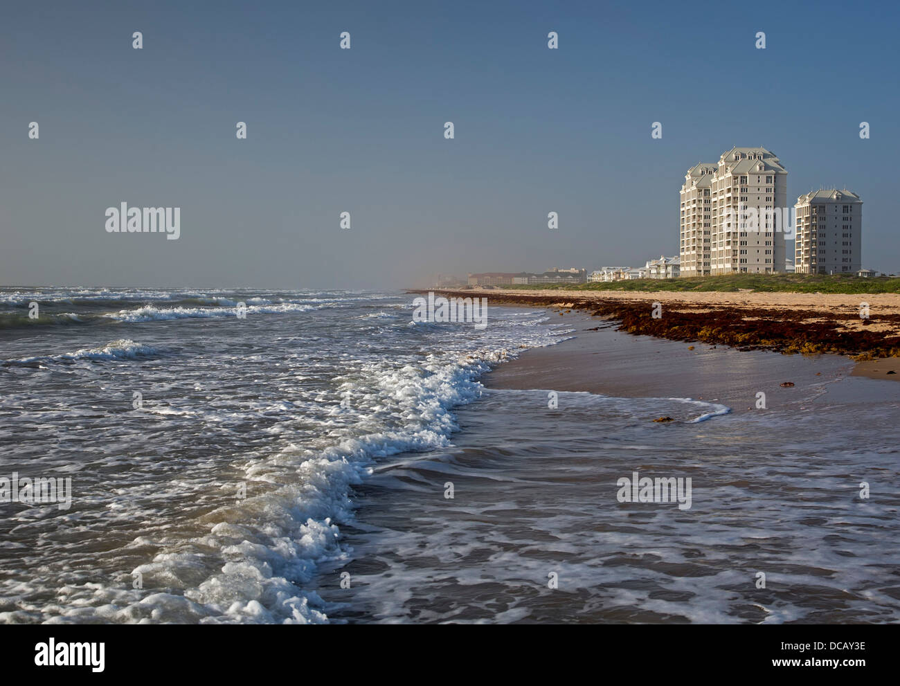 South Padre Island, Texas New condominiums on the beach, where they