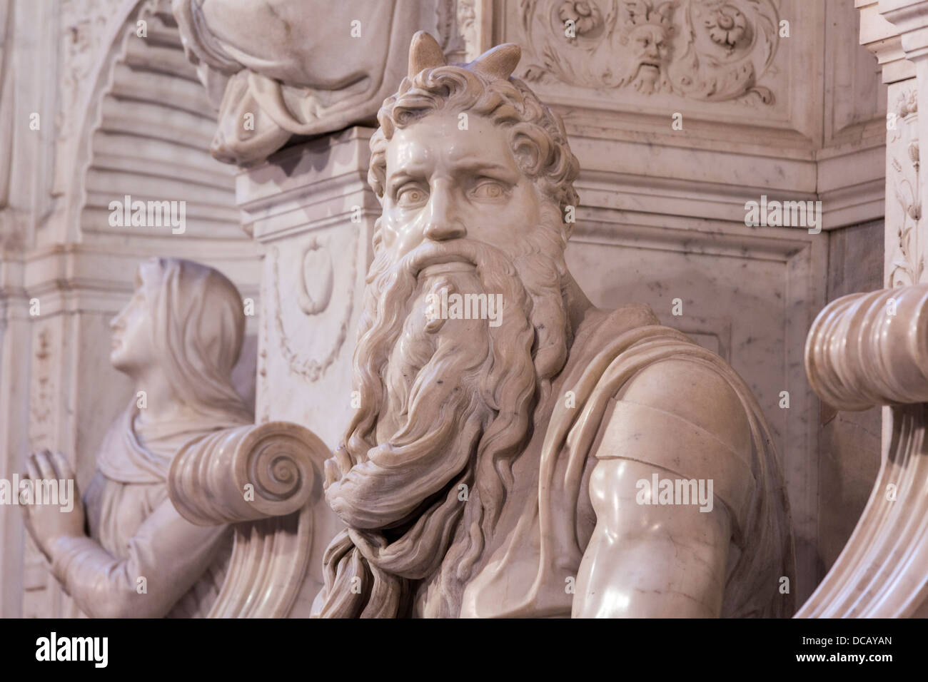 Why Moses portrayed with horns on his head Why Moses portrayed with horns on his head