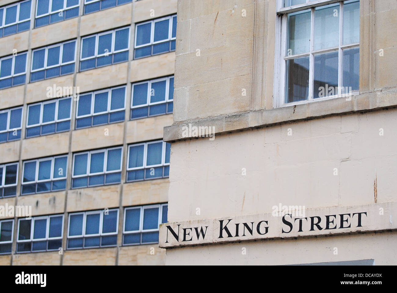 New King Street Bath Somerset Stock Photo