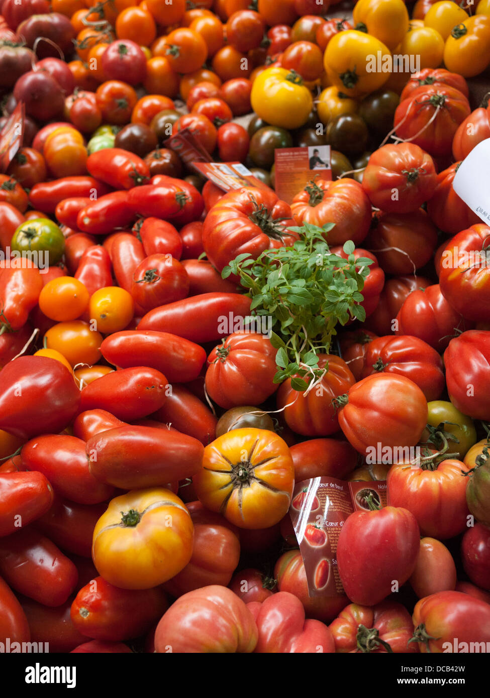 Tomato mixed varieties hires stock photography and images Alamy