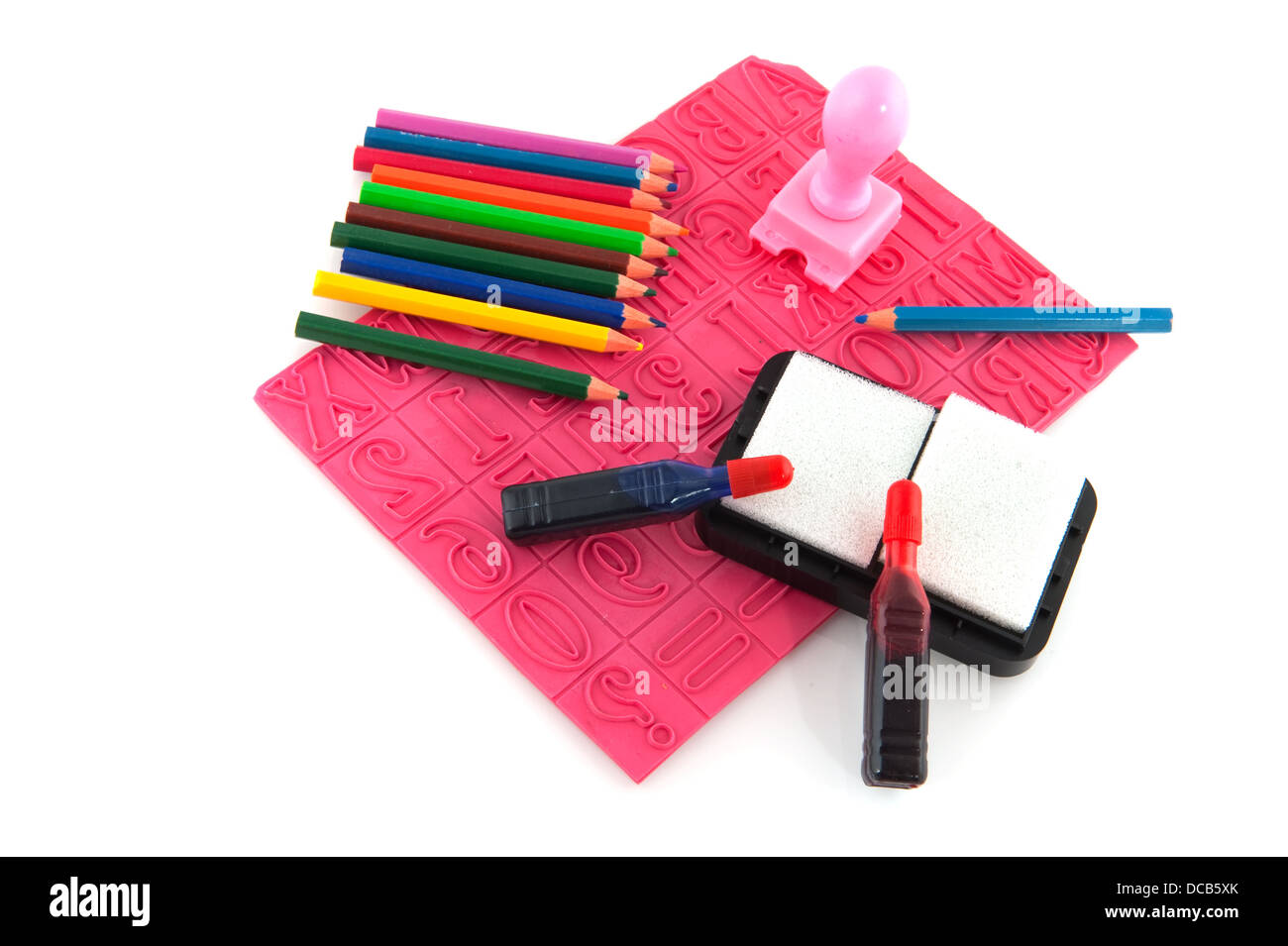 stamp set for children Stock Photo Alamy