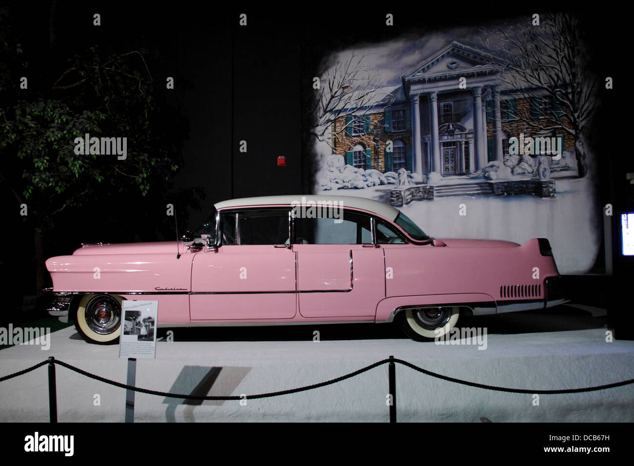 1955 Cadillac Fleetwood in the Elvis Presley automobile