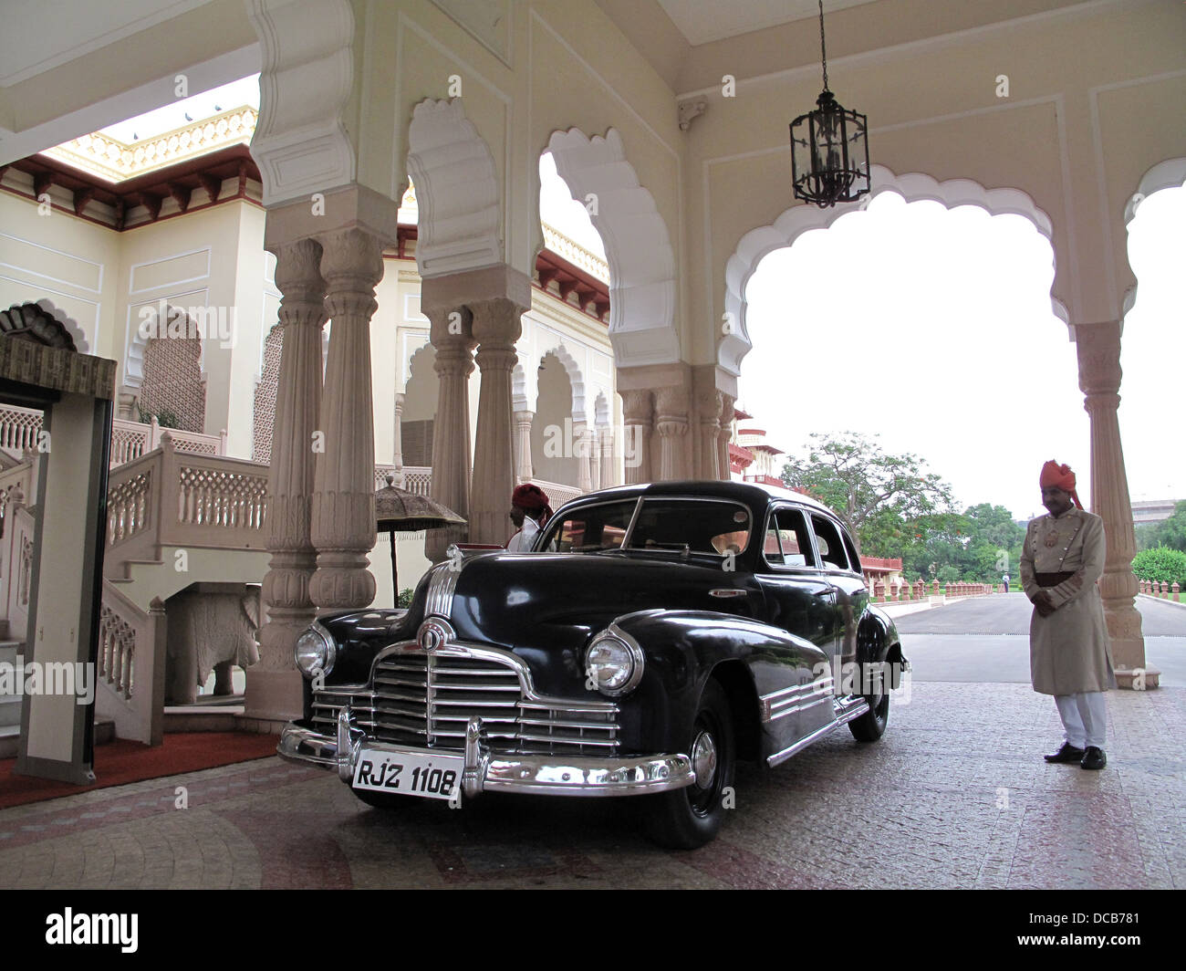 A 1947 Pontiac Stored And Used At The Rambagh Hotel In - 