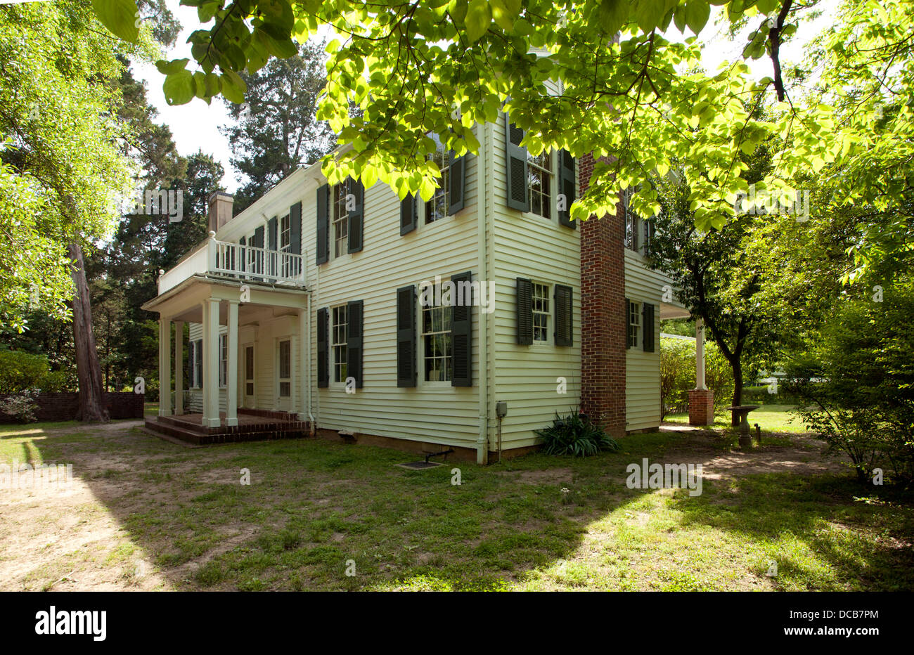 Rowan Oak the home of William Faulkner in Oxford Mississippi USA Stock
