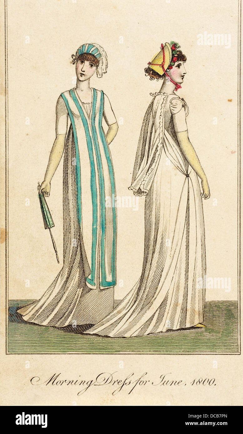 Dress fashion in 1800 hi-res stock photography and images - Alamy