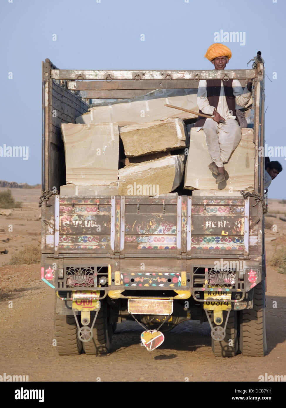 Long distance delivery trucks in rajasthan hi-res stock photography and ...