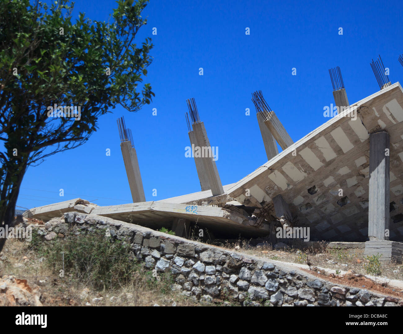house-demolished-due-to-lack-of-planning-permission-in-southern-albania-stock-photo-alamy