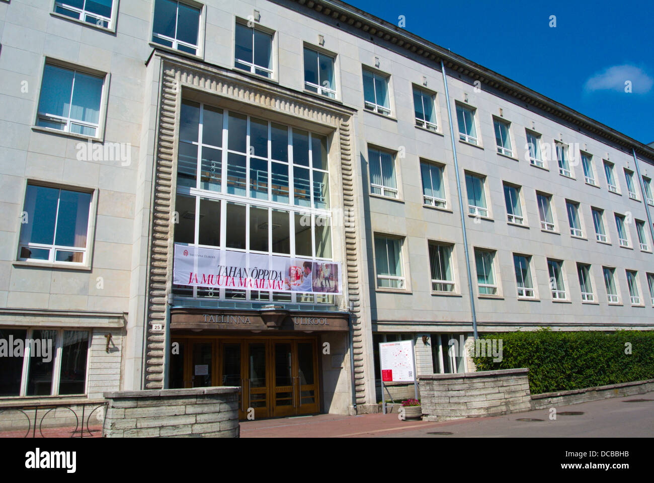 *allinna ulikool the university main building Tallinn Estonia the