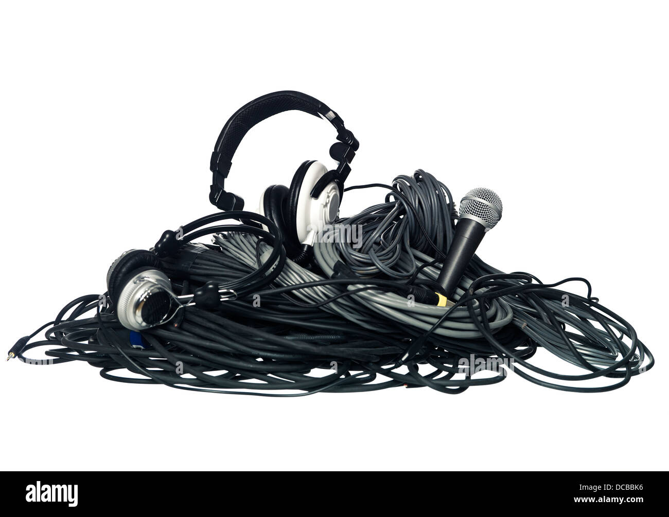 Powering cable Cut Out Stock Images & Pictures - Alamy