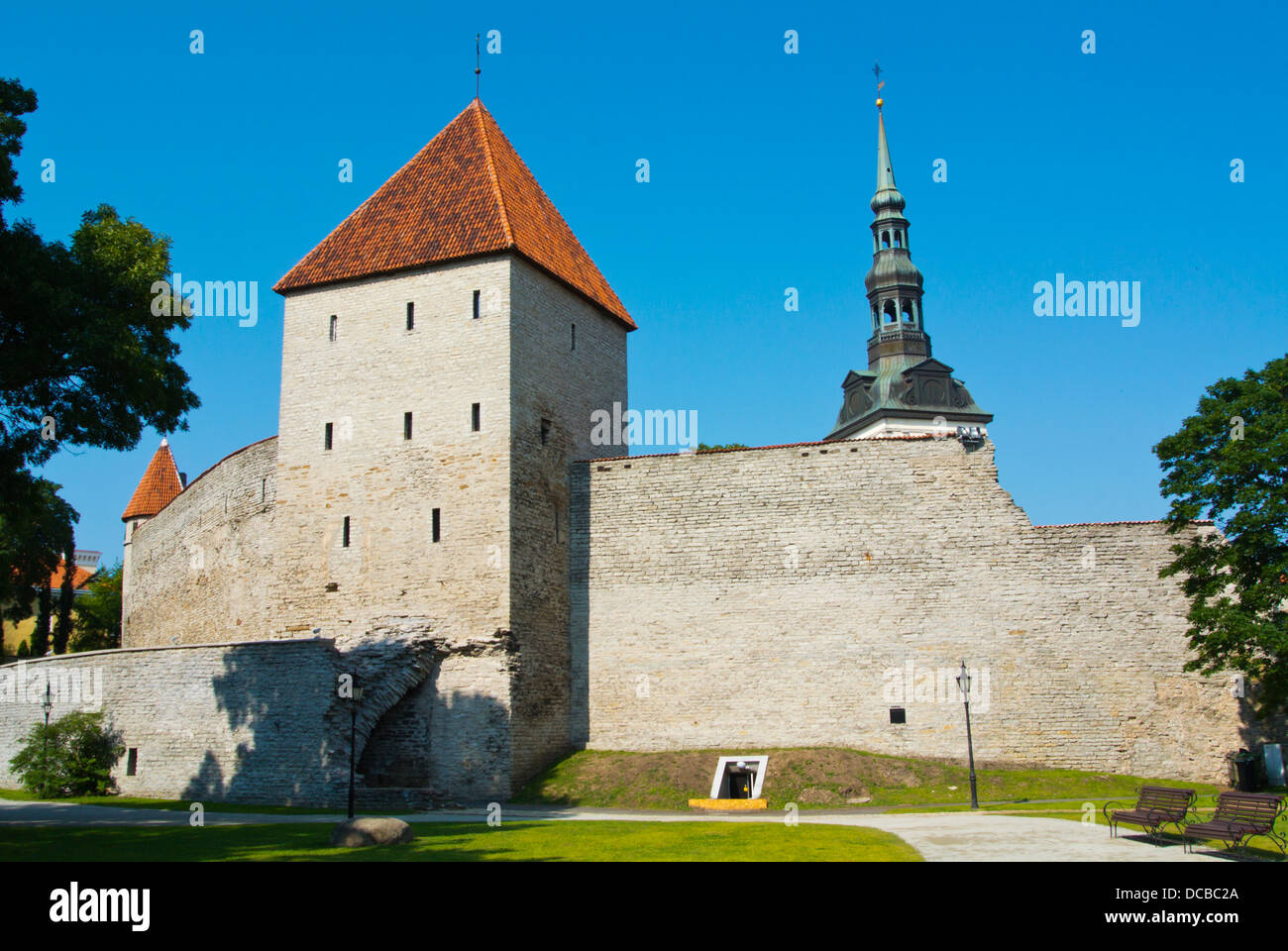 Neitsetorn the Maiden's tower Vanalinn old town Tallinn Estonia the