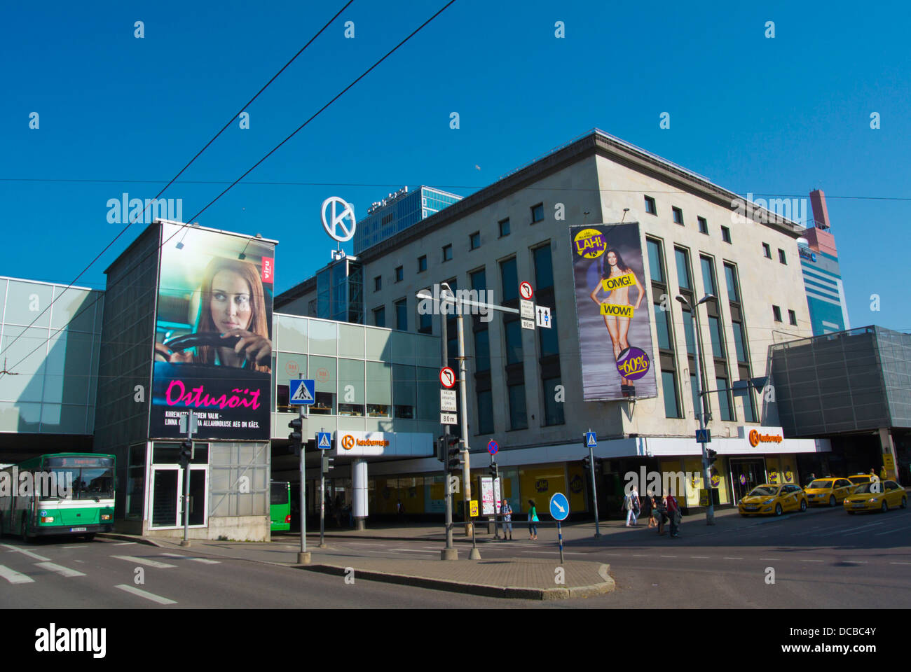 Kaubamaja shopping centre central Tallinn Estonia the Baltics Europe Stock  Photo - Alamy