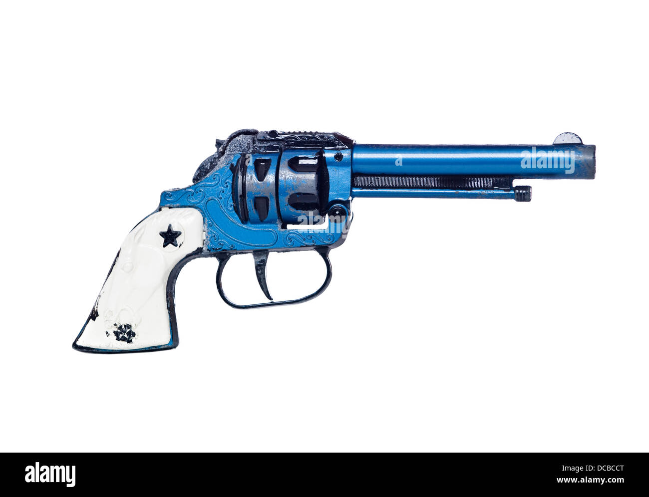 Toy Cowboy Gun Stock Photo - Alamy