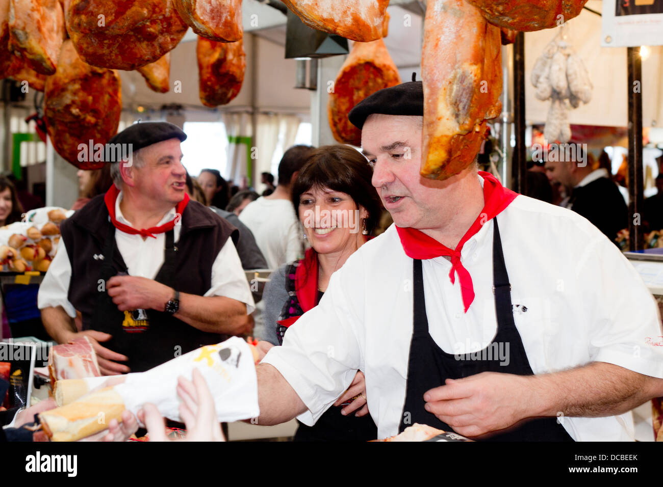 bayonne ham festival Stock Photo Alamy