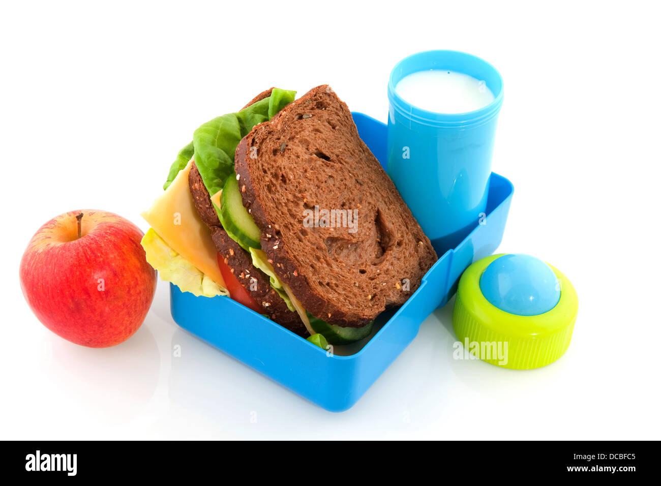 Healthy lunch box Stock Photo - Alamy