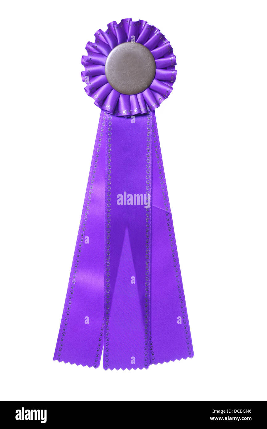 Medal on purple ribbon hires stock photography and images Alamy