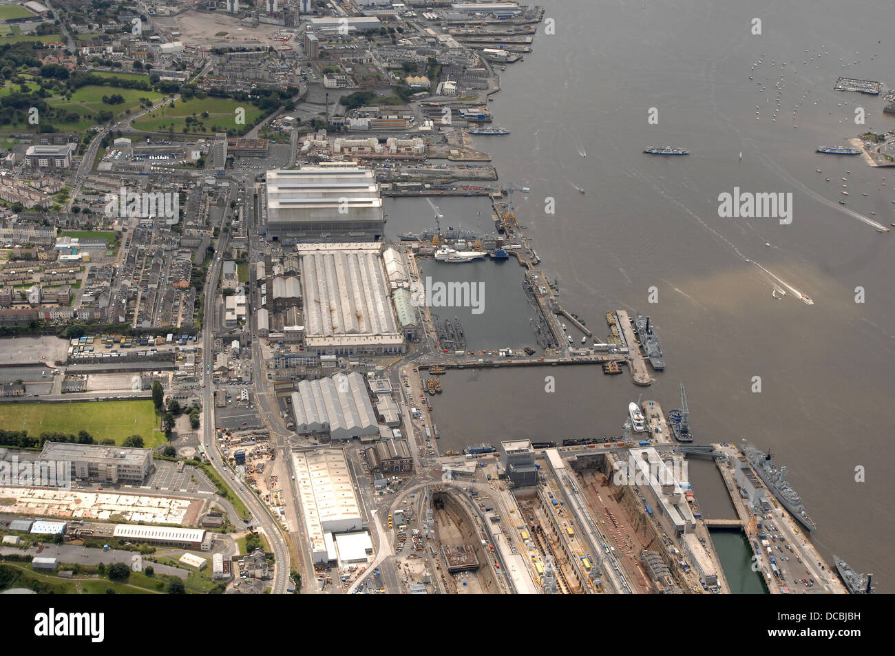 Devonport naval base plymouth hi-res stock photography and images - Alamy