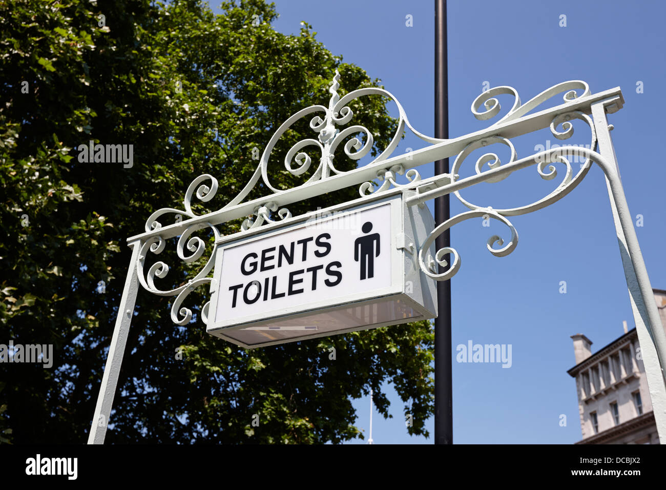 gents victorian public toilets smithfield London England UK Stock Photo